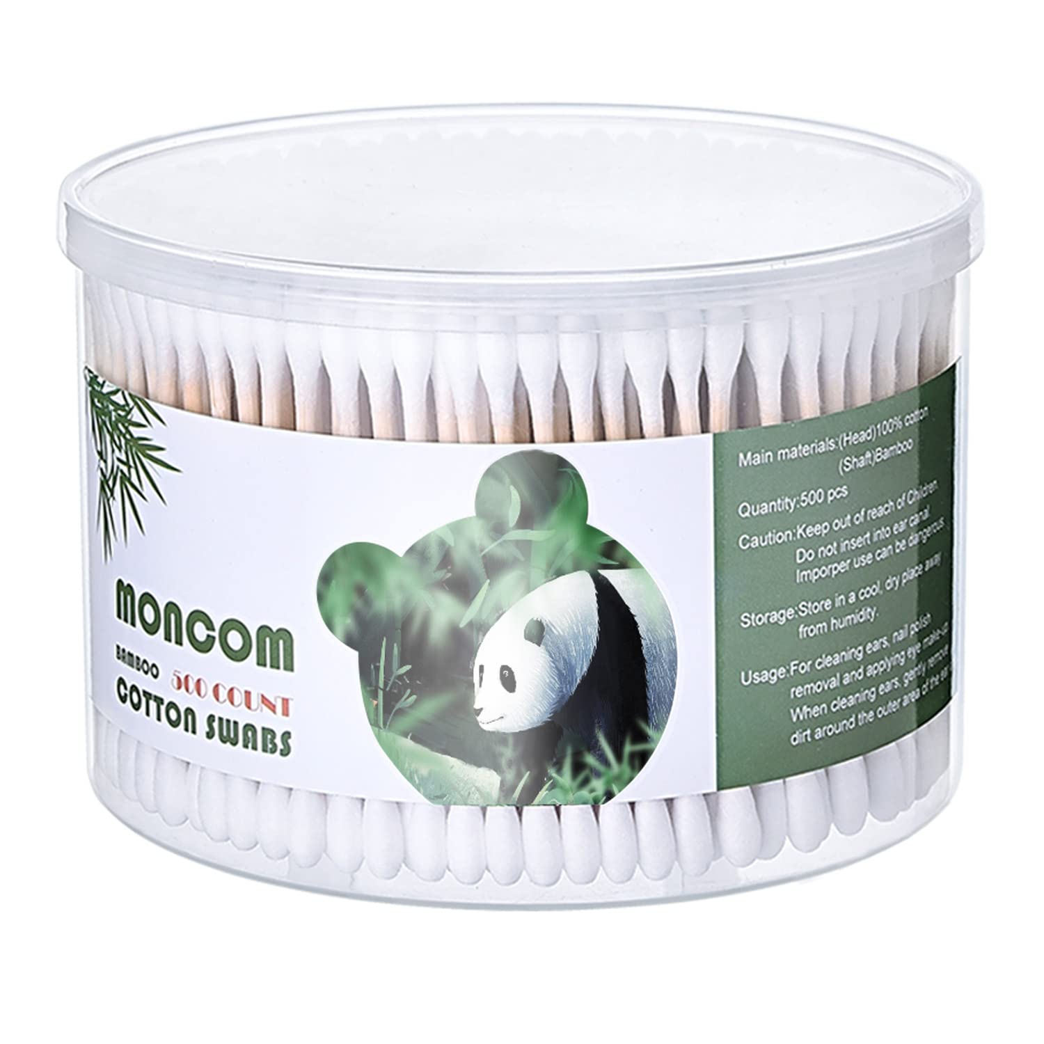 Baby Products Combo - Cotton Swabs 500 Count Double Round