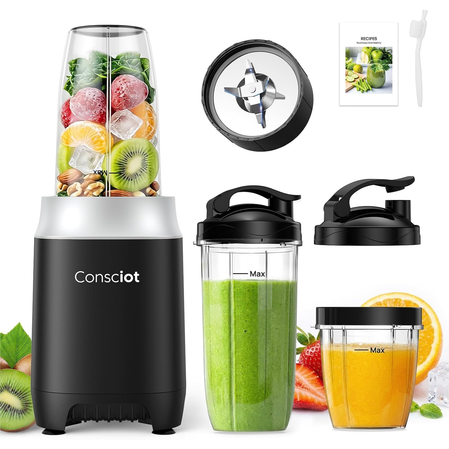 Baby Products Combo - Personal and Countertop Blender Combo 900W,