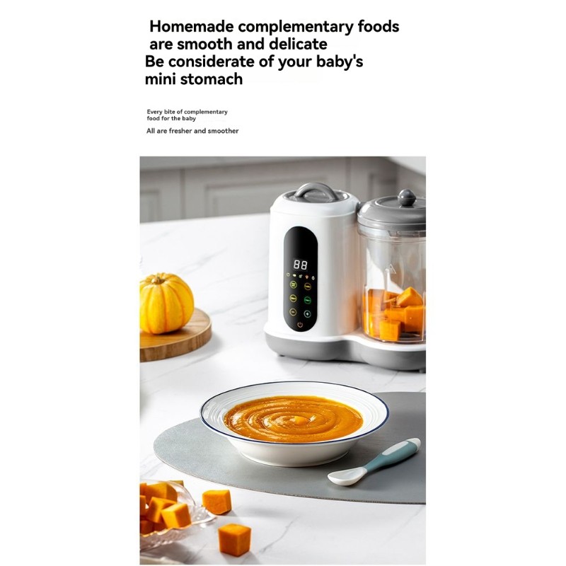 [NEW!N92R】 Automatic Baby Food - مراجعة Baby Food Maker Blender وسعره
