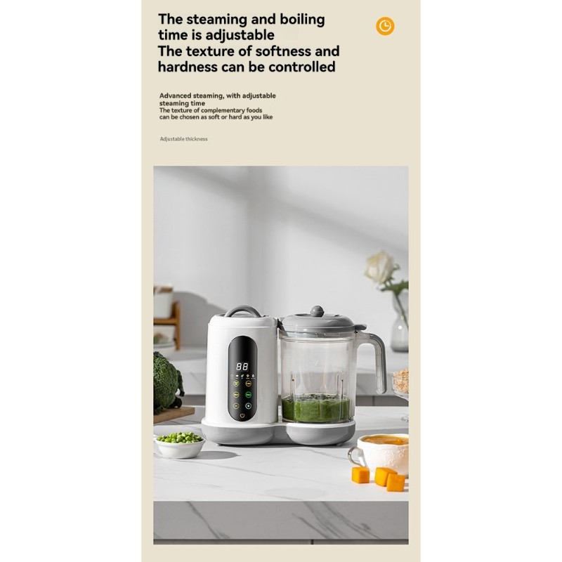 [NEW!N92R】 Automatic Baby Food - مراجعة Baby Food Maker Blender وسعره