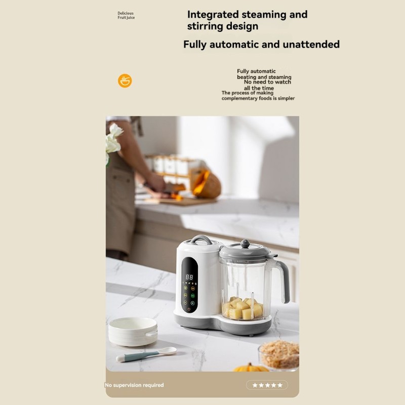 [NEW!N92R】 Automatic Baby Food - مراجعة Baby Food Maker Blender وسعره