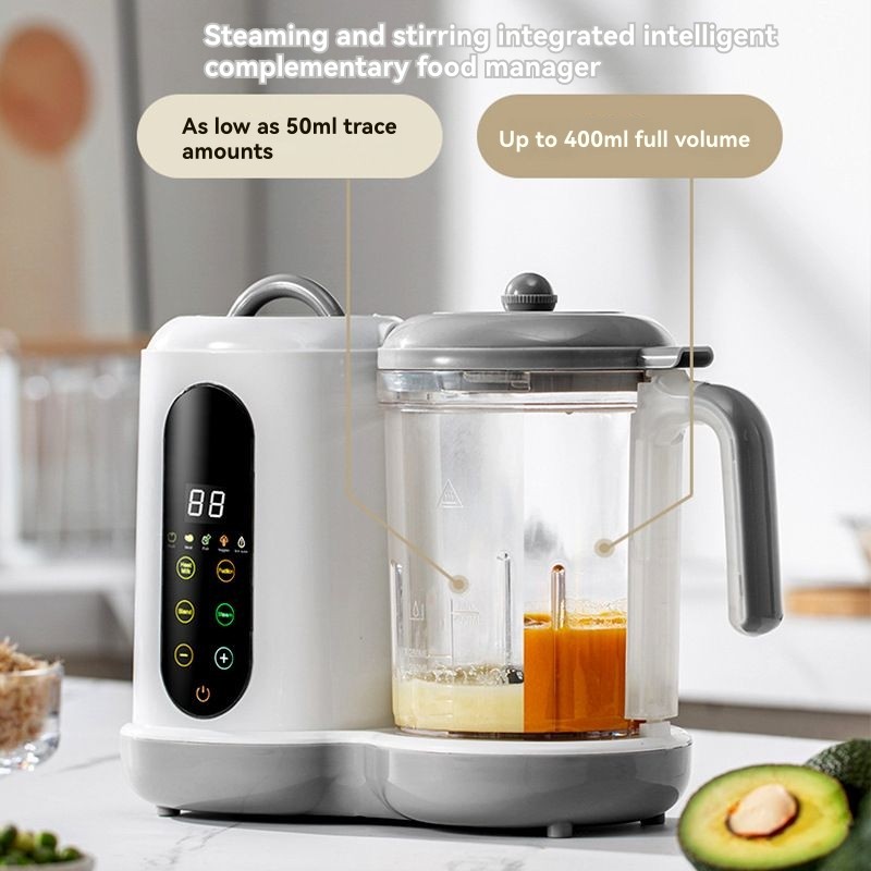 [NEW!N92R】 Automatic Baby Food - مراجعة Baby Food Maker Blender وسعره