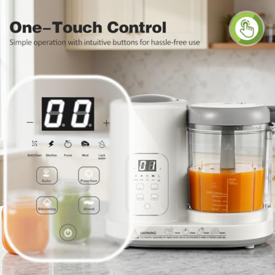 Baby Food Maker Pro Steamer Bl - مراجعة Baby Food Maker Blender وسعره