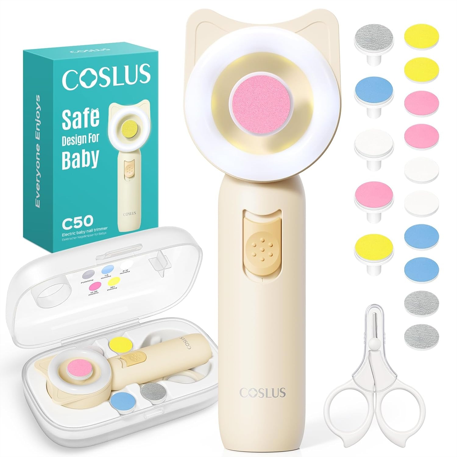 Baby Nail File Electric Trimme - مراجعة Baby Products Combo وسعره