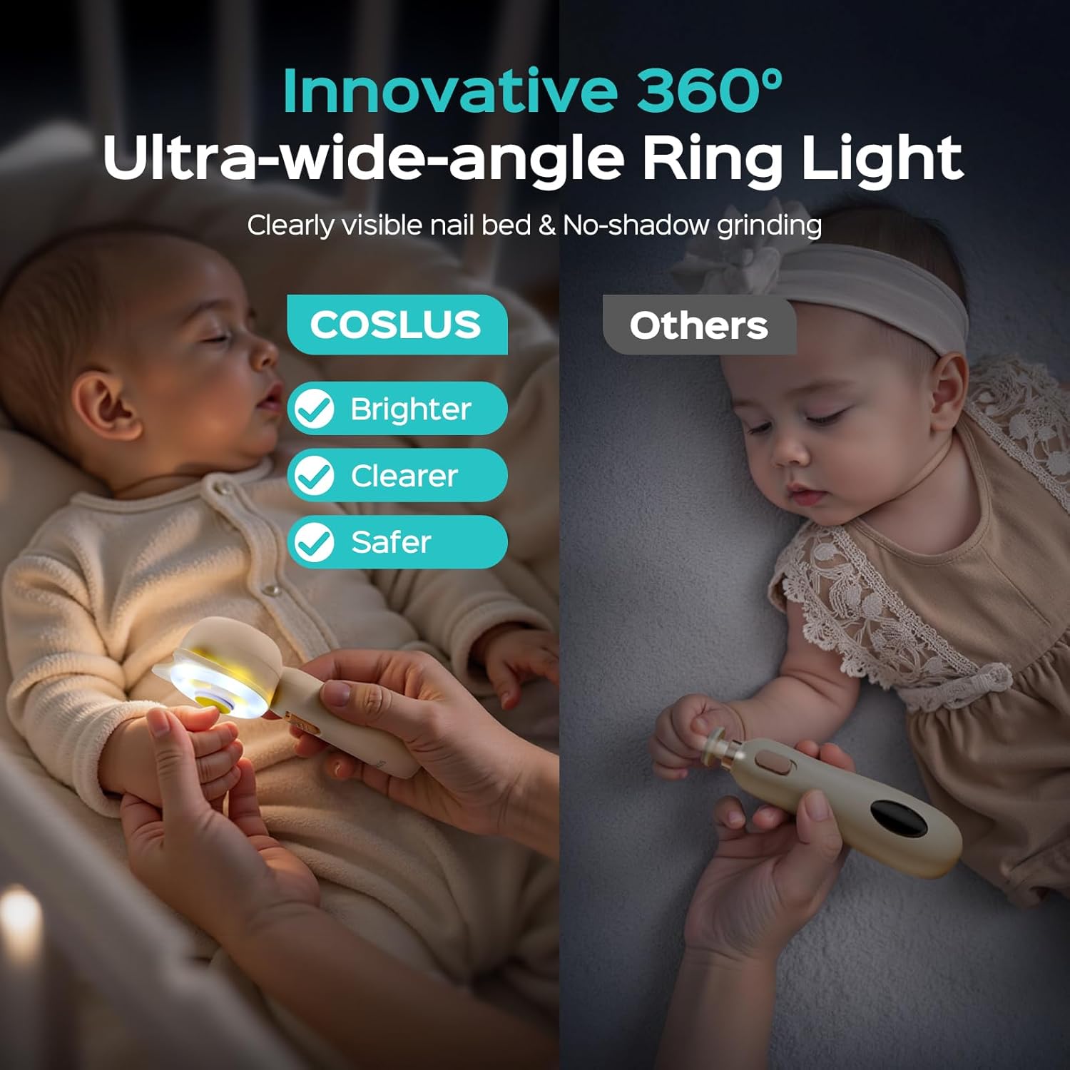 Baby Nail File Electric Trimme - مراجعة Baby Products Combo وسعره