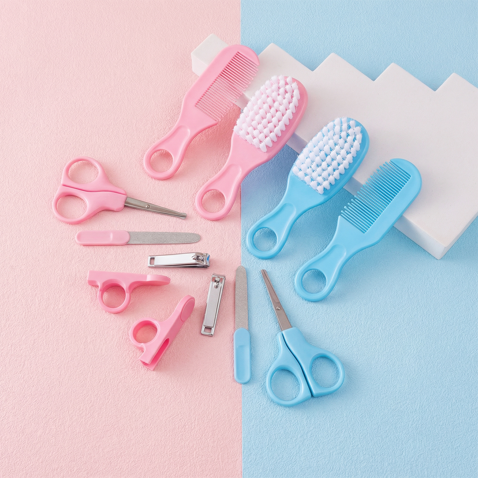 A set of 6 baby care products, - مراجعة Baby Products Kit Set وسعره