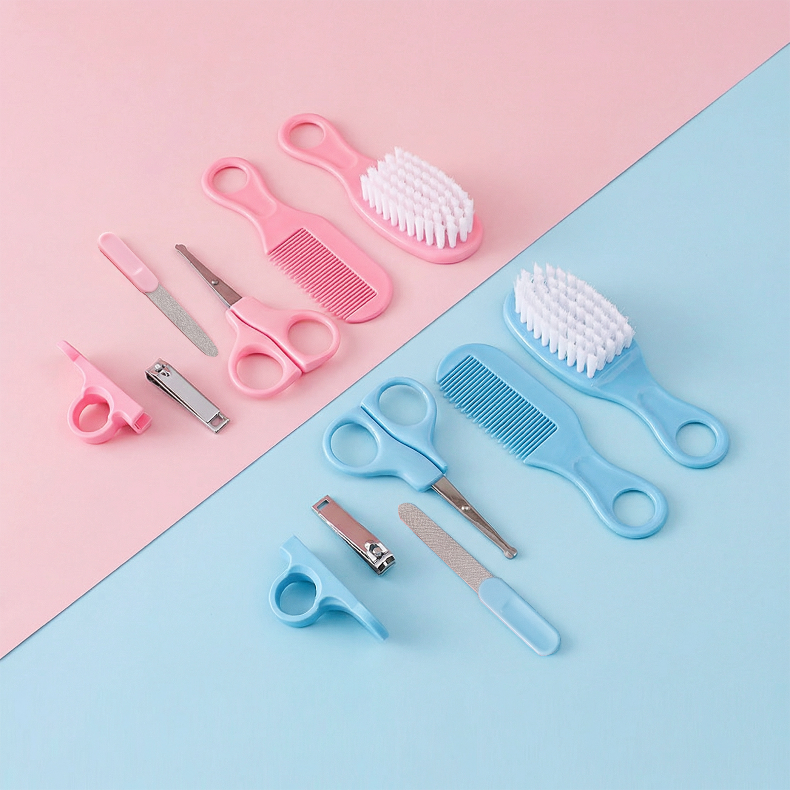 A set of 6 baby care products, - مراجعة Baby Products Kit Set وسعره