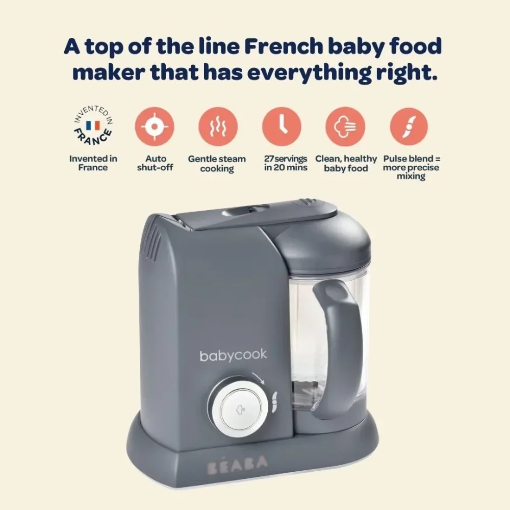 HOT- Solo 4 In 1 Baby Food Mak - مراجعة Baby Food Maker Blender وسعره
