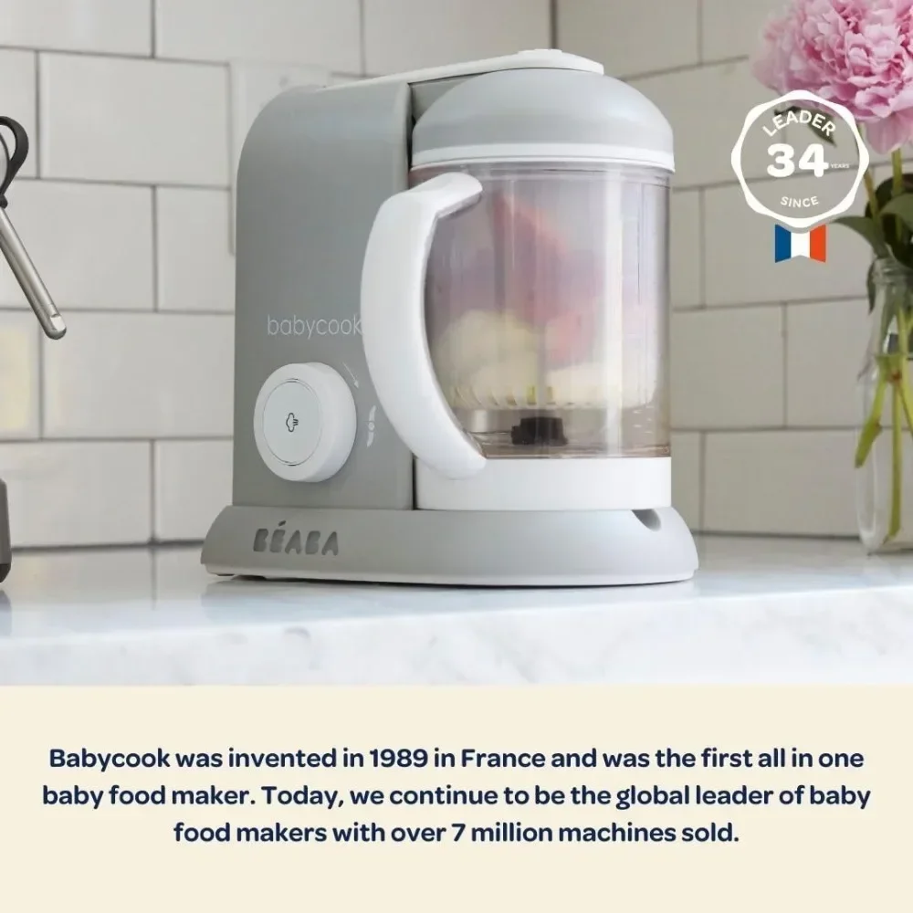 HOT- Solo 4 In 1 Baby Food Mak - مراجعة Baby Food Maker Blender وسعره