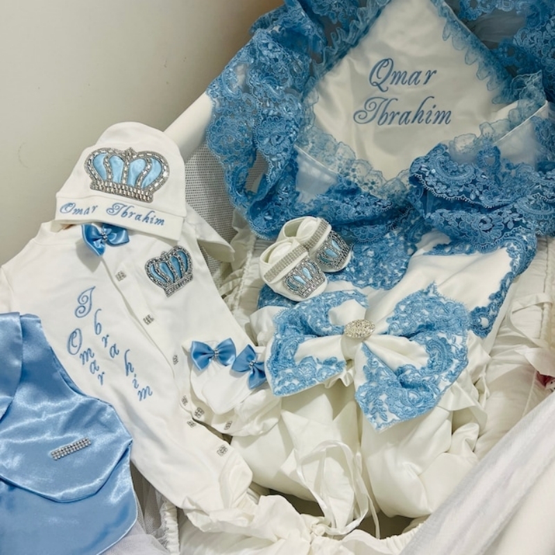 5pcs Newborn Baby Boy Outfits  - مراجعة Baby Products Kit Set وسعره