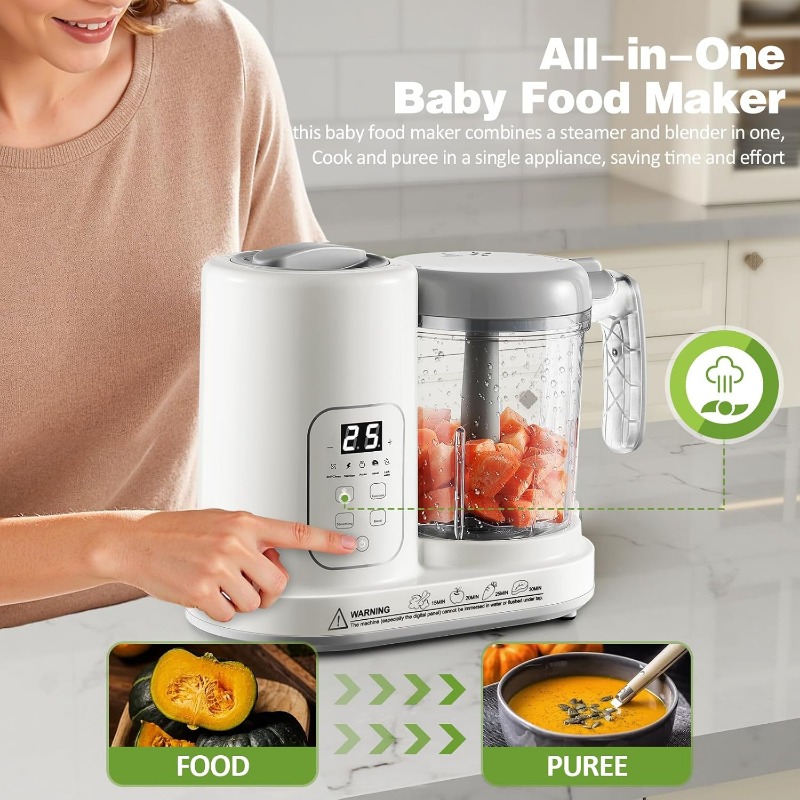 Baby Food Maker Steamer Blende - مراجعة Baby Food Maker Blender وسعره