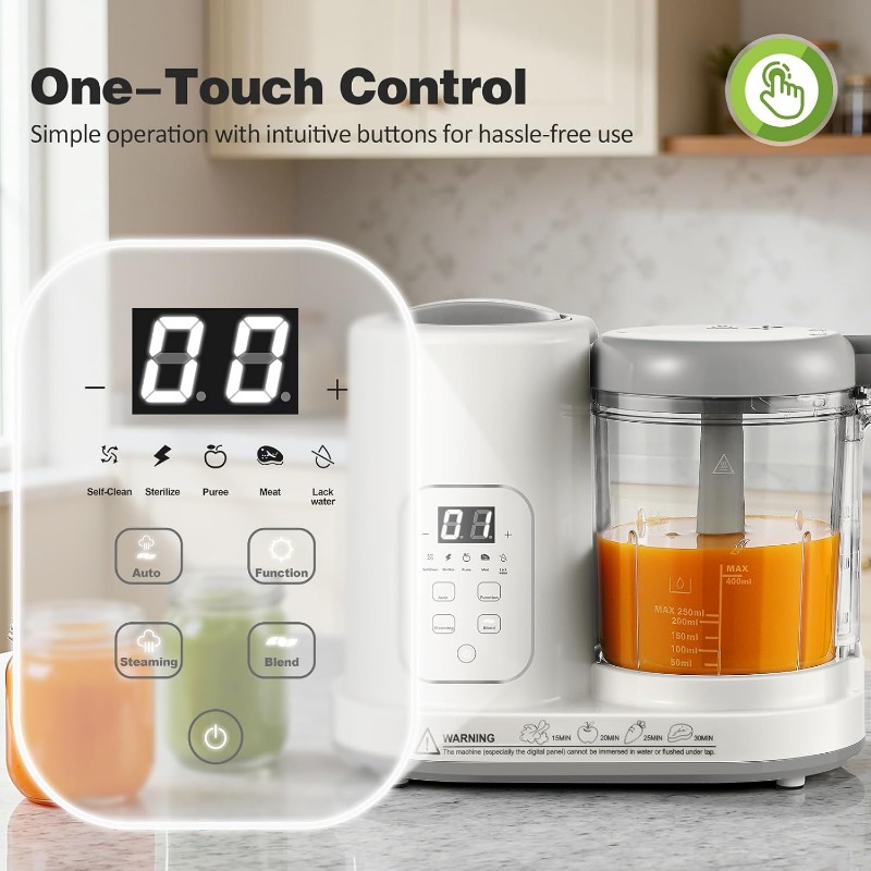 Baby Food Maker Steamer Blende - مراجعة Baby Food Maker Blender وسعره