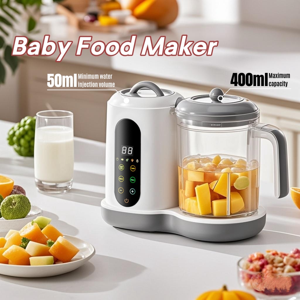 Multifunctional Baby Food Make - مراجعة Baby Food Maker Blender وسعره