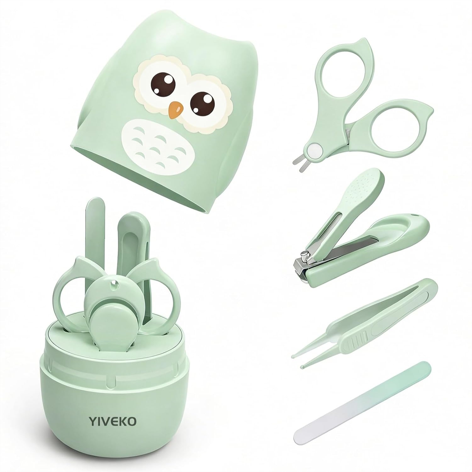 Baby Nail Kit, 4-in-1 Baby Nai - مراجعة Baby Products Combo وسعره