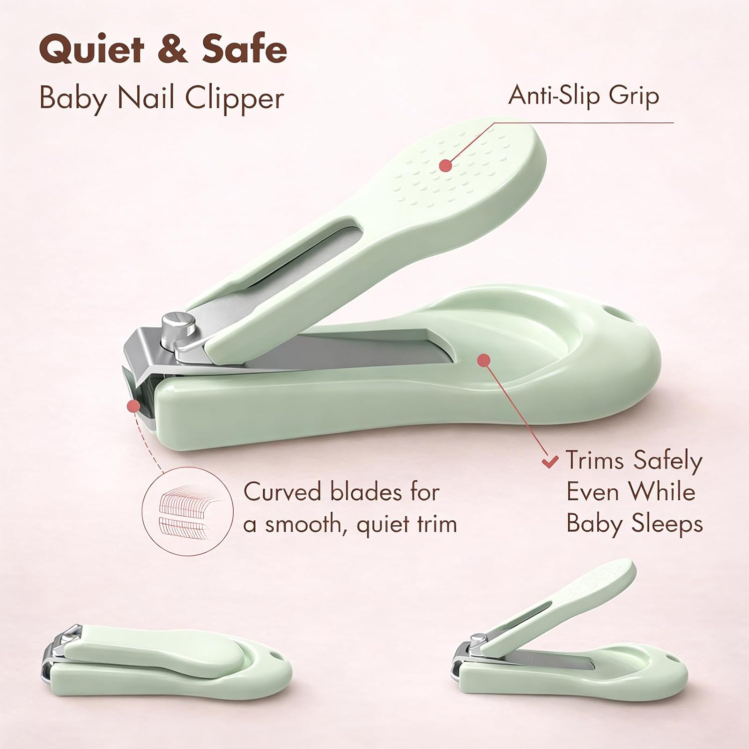 Baby Nail Kit, 4-in-1 Baby Nai - مراجعة Baby Products Combo وسعره