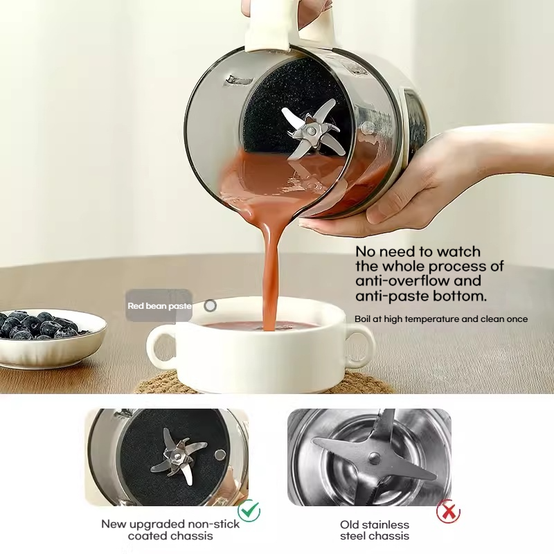 2-in-1 Multifunctional Soymilk - مراجعة Baby Food Maker Blender وسعره