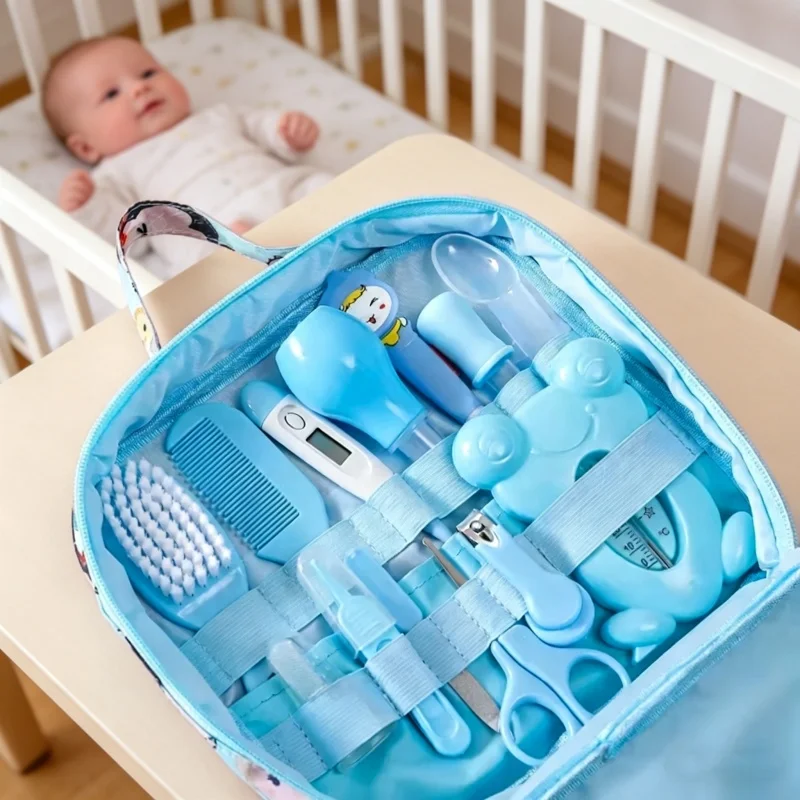 Newborn Care Kit 13 Piece Set  - مراجعة Baby Products Kit Set وسعره