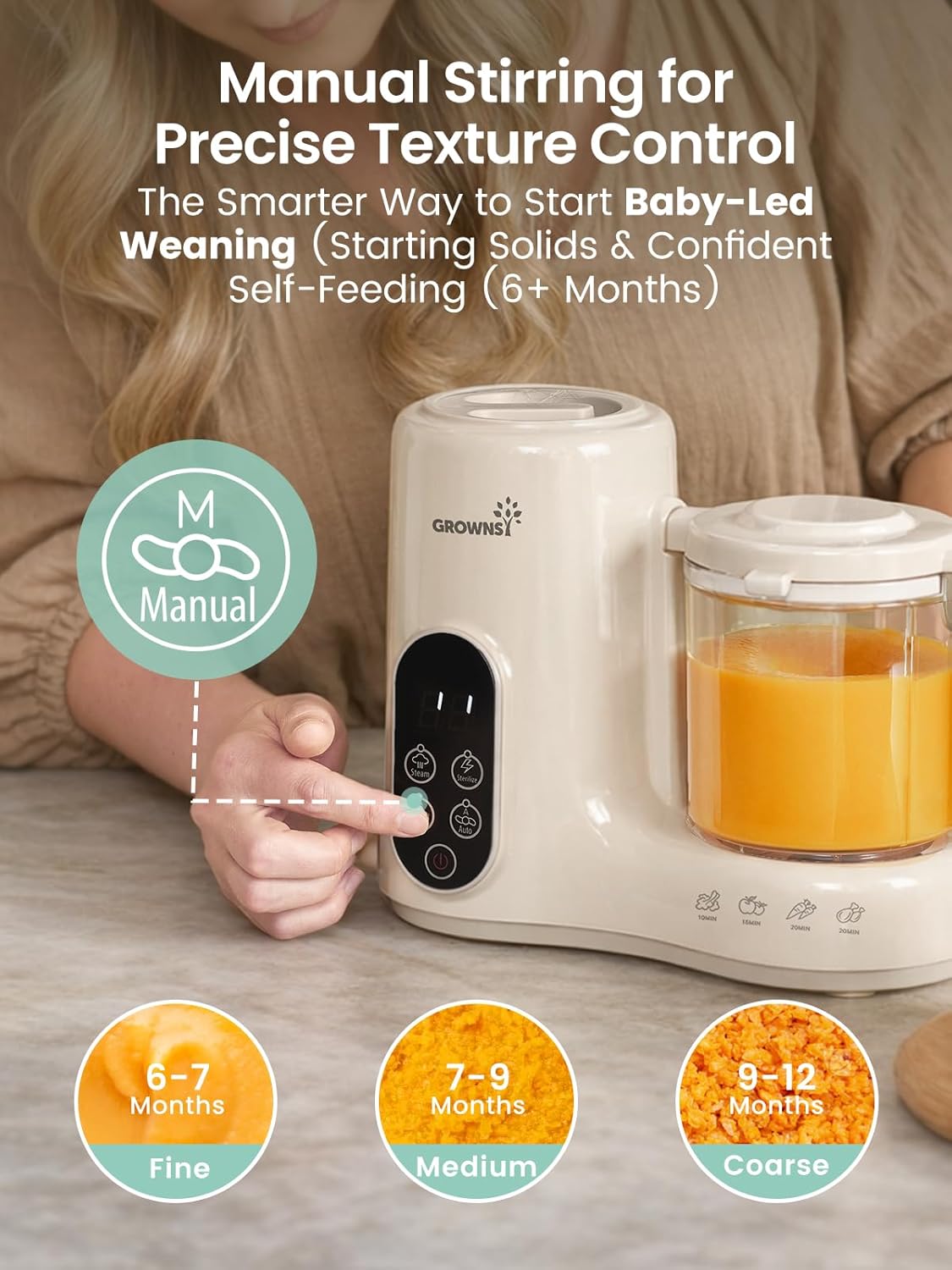 Baby Food Maker with Dual-Laye - مراجعة Baby Food Maker Blender وسعره